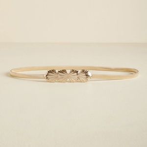 ModCloth Instant Glisten Belt in Gold